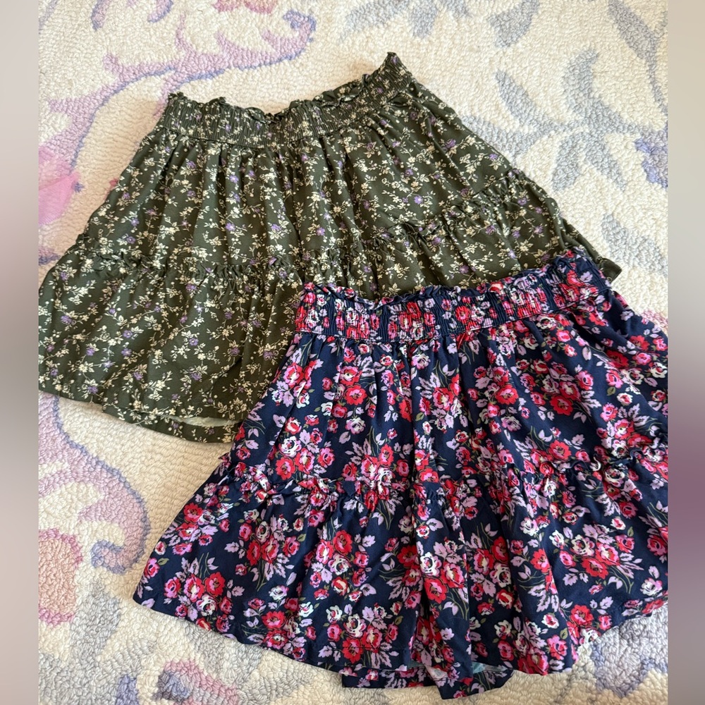 Gap floral print skorts